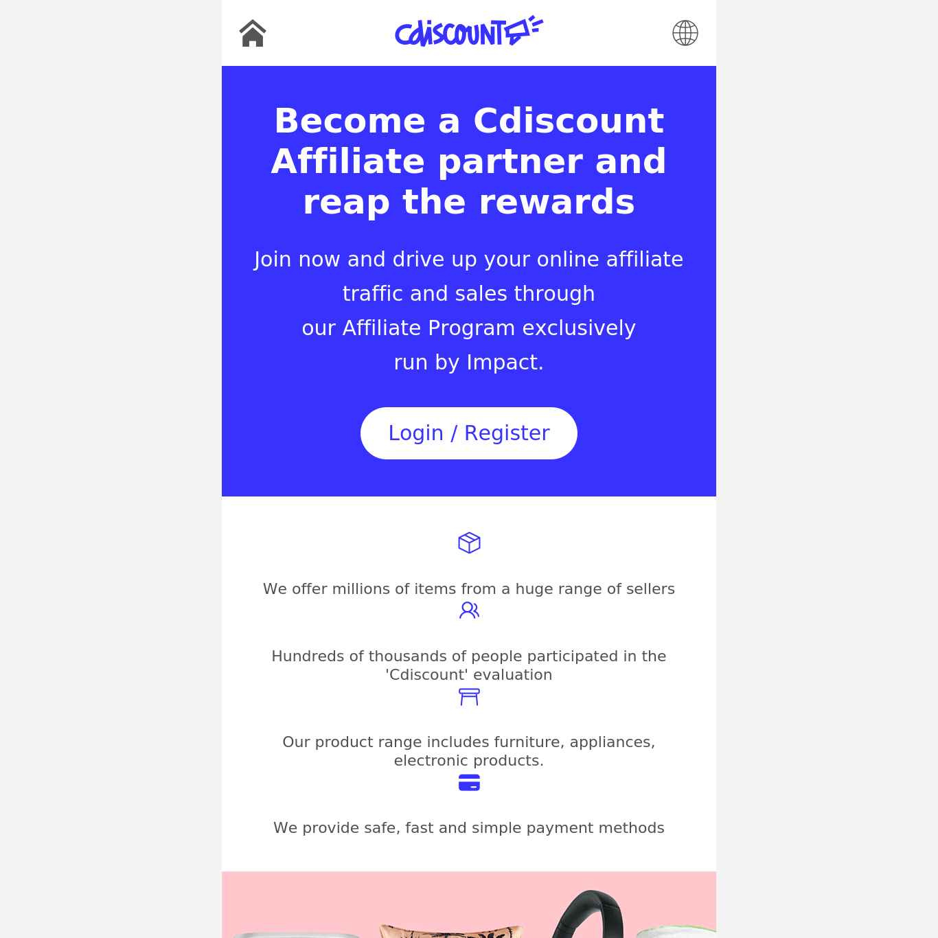 Скриншот сайта cdiscoub.shop