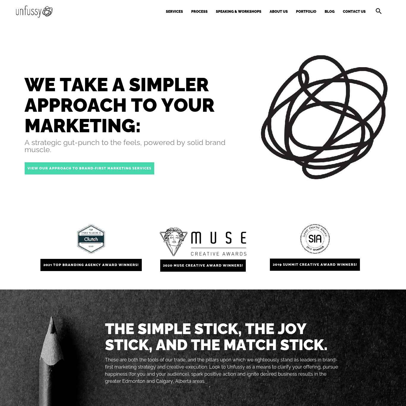 Скриншот сайта unfussybrands.com