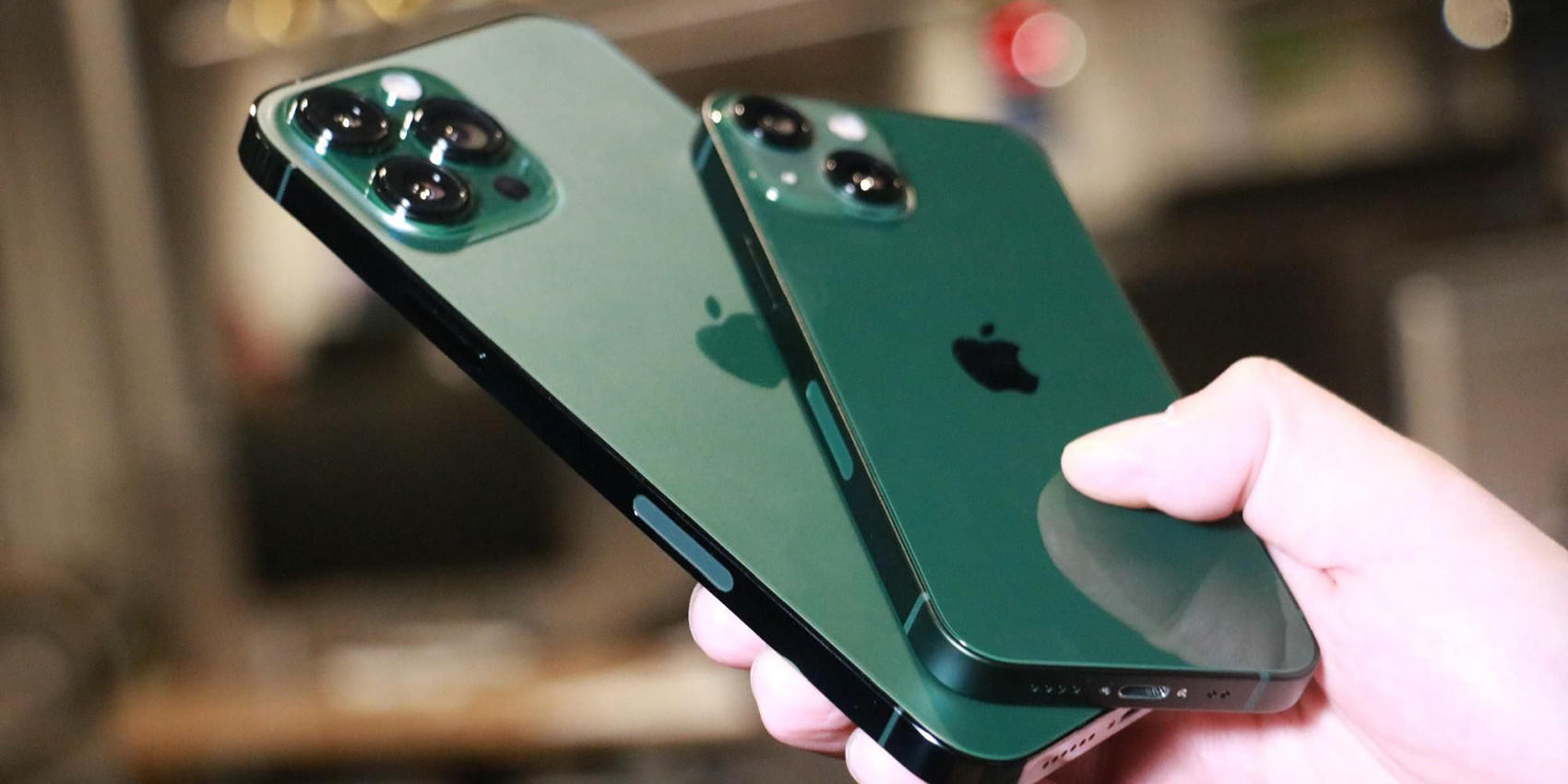 Зеленый iPhone 13